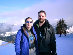 Ruth & JTA at the top of Beauregard